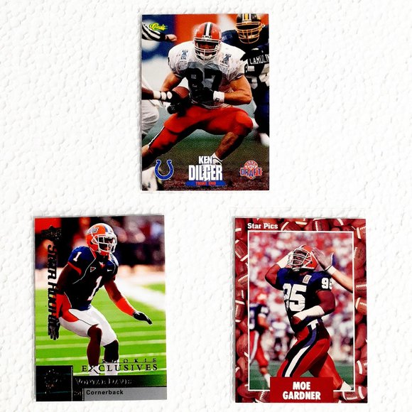 Illinois Fighting Illini 9 Card Lot - CFBL [4_1_1] - Picture 7 of 8